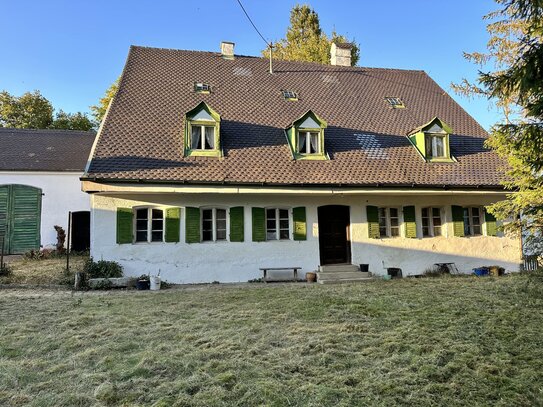 DENKMALSCHUTZ - STEUERN SPAREN, FÖRDERUNGEN ERHALTEN, ehem. Forsthaus im Landkreis Freising in der Nähe von München