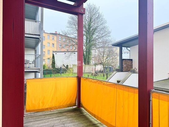 Gemütliches 1,5-Zimmer-Apartment mit Balkon in der Werdervorstadt