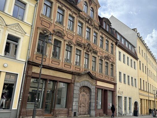 Einzeldenkmal mit opulenter Schmuckfassade - Sanierungsobjekt im Herzen der Altstadt