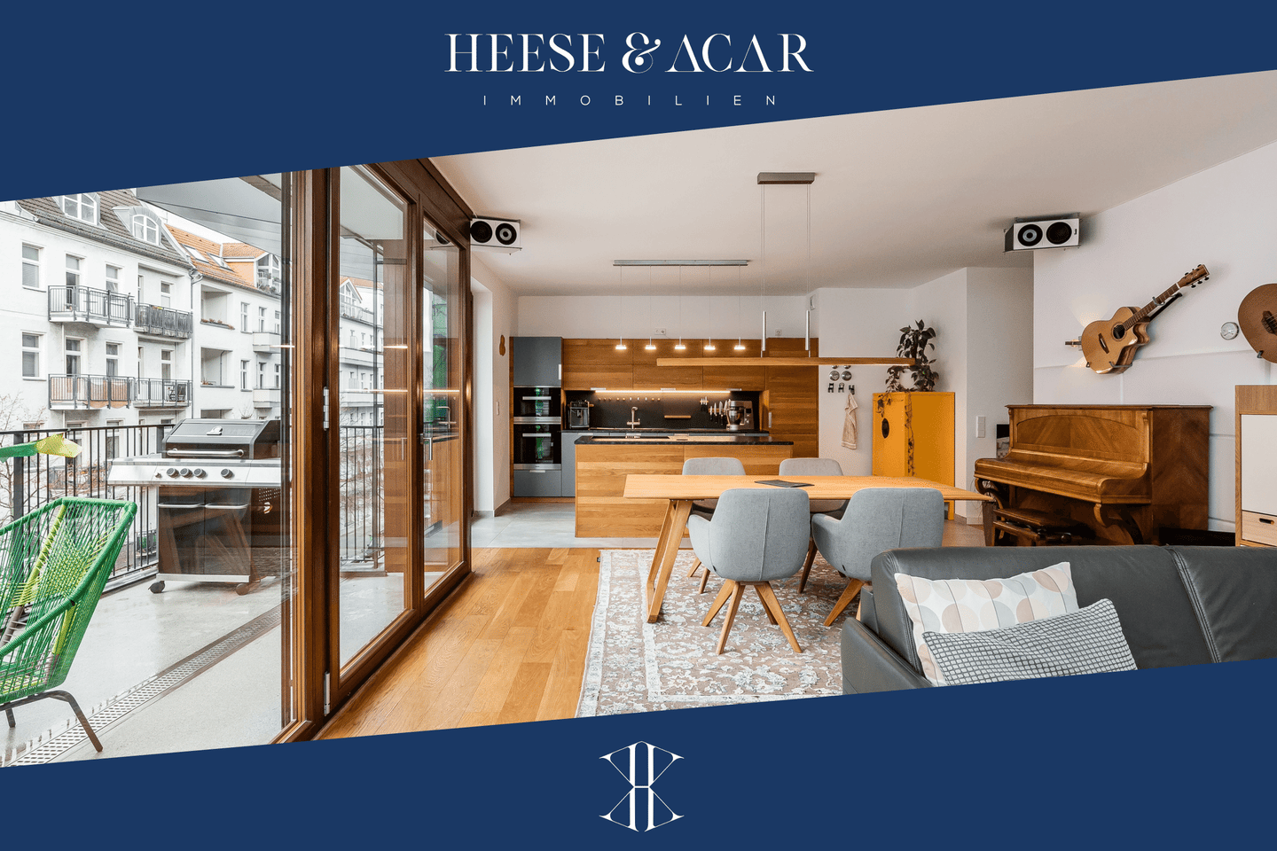 Neubau in Prenzlauer Berg: Großzügige 3-Raum-Wohnung mit 2 Balkonen & moderner EBK - Photo 1