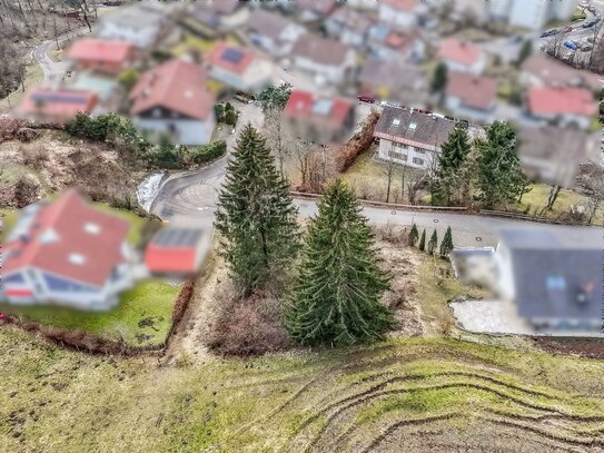 Bebautes Grundstück mit Zweifamilienhaus u. angrenzendes Baugrundstück in Immenstadt im Allgäu