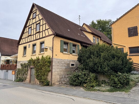 Wohnhaus mit Scheune in Schäftersheim