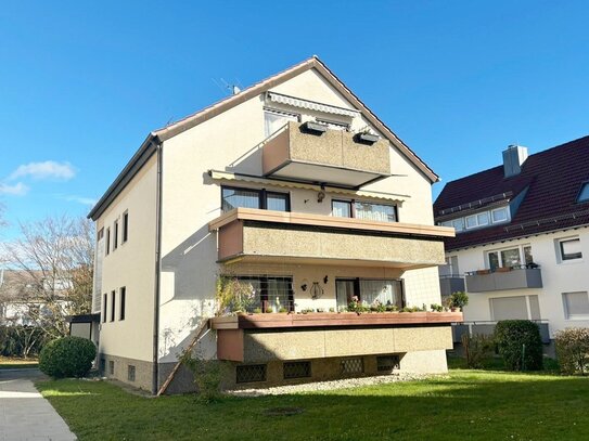 Gemütliche 3 ½-Zimmer-Wohnung in Stammheim mit großem Hobbyraum, Balkon, Garage und Stellplatz