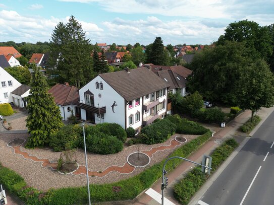 Villa+Bungalow in Hoya/Weser zentral mit 3 großzügigen hellen ruhigen Wohneinheiten