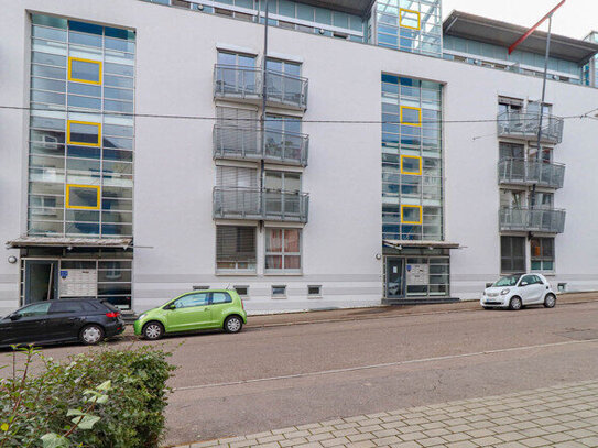 Ideale Lage inkl. Möblierung! Attraktive Souterrain-Wohnung, 1 Zi. auf 57m² mit Terrasse!