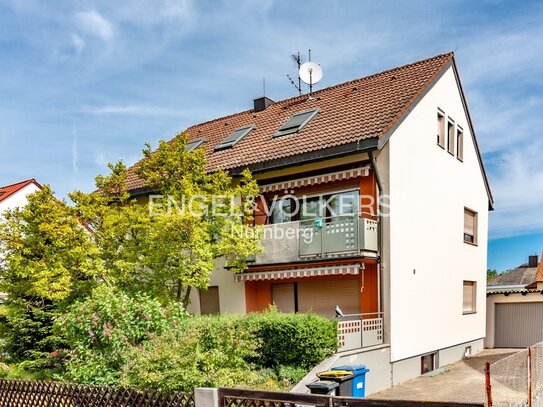 Gepflegtes 3-Familienhaus mit großem Garten in ruhiger Lage