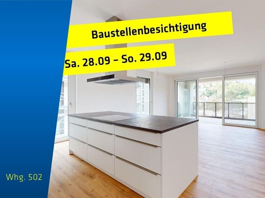 2-Zimmer-Wohnung im 5. OG I Bezugsfertig im Februar 2025 I Blauhöfe Blaustein