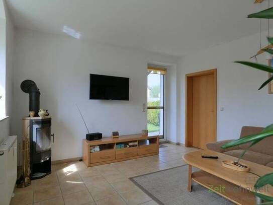 (EF0431_M) Dresden: Gohlis, modern möblierte 2-Zimmer-Wohnung mit überdachter Terrasse zum Garten