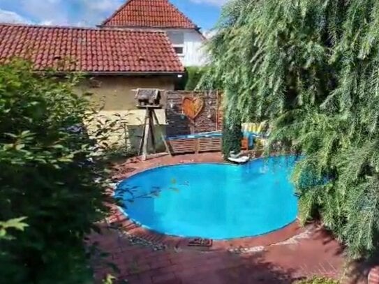 Großzügig und hochwertig gebautes Haus mit Pool u. Kamin in 39264 Nedlitz (Fläming)