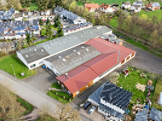 Investment-Gelegenheit: Gewerbehallen (ca. 3.200 qm) bei Kassel, langfr. vermietet, Rendite 10 %