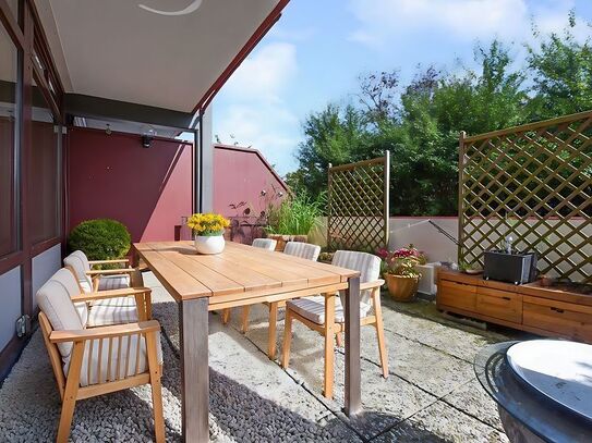 Traumhafte Erdgeschosswohnung mit großzügiger Terrasse in Strandnähe!