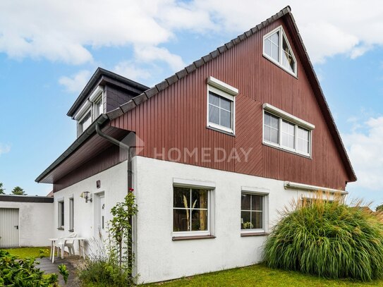 Idyllisches Einfamilienhaus in tollem Zustand mit Einliegerwohnung, Doppelgarage & Garten in Weyhe