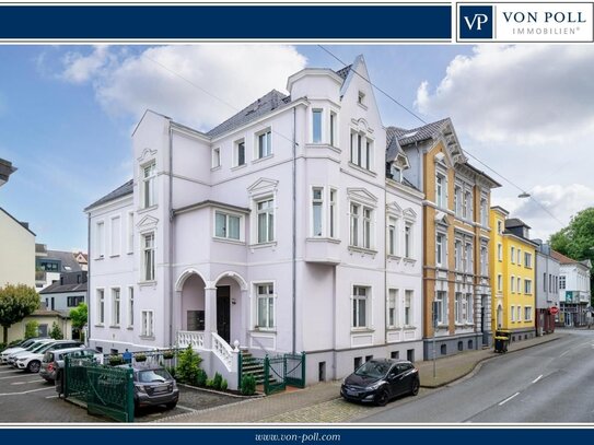 Bielefeld-Mitte: Jugendstil-MFH mit Nebengebäude in zentraler Lage |  1.183 m² | 9 Stpl. | Fernwärme