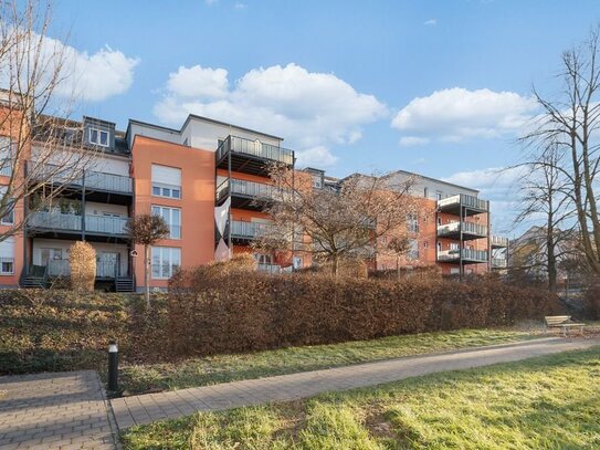 Moderne 2-Zimmer-Erdgeschosswohnung in Bad Kreuznach mit Garten und Balkonen