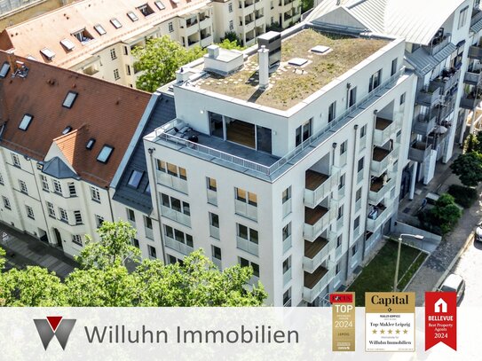 KURZFRISTIG BESICHTIGUNG SICHERN! Penthouse | 34 m² Dachterrasse | Aufzug | Tiefgarage