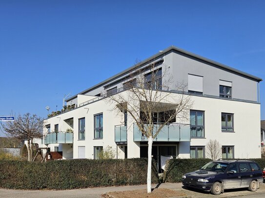 Top moderne 2-Zimmer Wohnung mit Garten in begehrter Ortsrandlage von Rottenburg a.N.