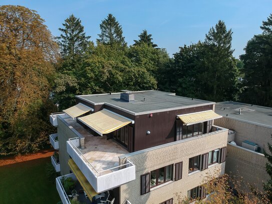 Sonnige Penthouse-Maisonette Wohnung in Othmarschen