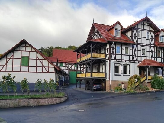 Großes Wohnhaus auf drei Etagen mit landwirtschaftlichen Gebäuden, Wald+Flächen und Inventar