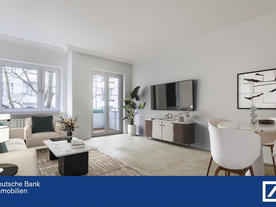 ***Charmante 2-Zimmer-Wohnung mit Balkon*** - in ruhiger Lage von Tempelhof - renovierungsbedürftig