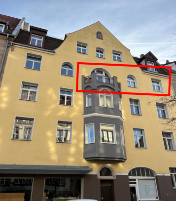 Sonnige WG - 4-Zimmerwohnung mit Balkon