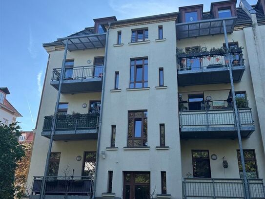 Möblierte 2-Zimmer-Wohnung mit Balkon in Leipzig - Altlindenau!