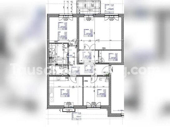 [TAUSCHWOHNUNG] 3 Raumwohnung, Pdm-West, Neubau m. FBH, Gäste-WC & Balkon