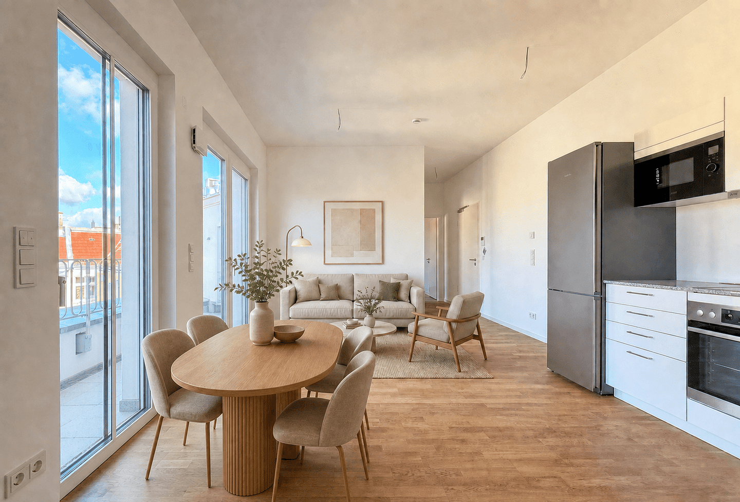Kompakte Dachgeschosswohnung nah Schloß Charlottenburg - 2,5 Zimmer am Mierendorffplatz - Foto 1