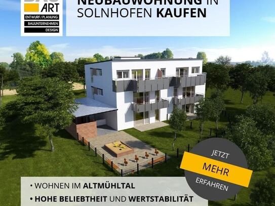 Neubauprojekt in Solnhofen - 6 attraktive Eigentumswohnungen !