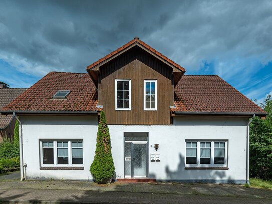 Rarität in Selsingen - Ein-Zweifamilienhaus im Ortskern -