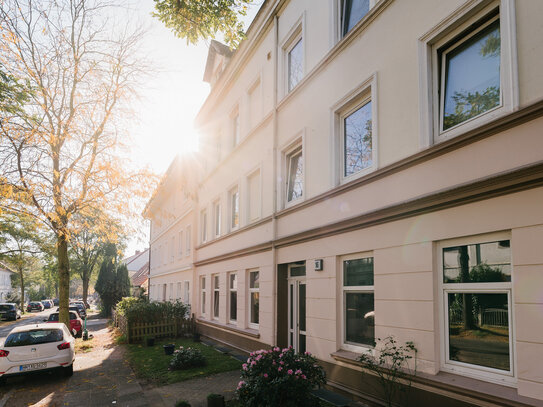 gepflegtes MFH mit 10 kleinen Wohnungen in ruhiger Seitenstraße von Wandsbek