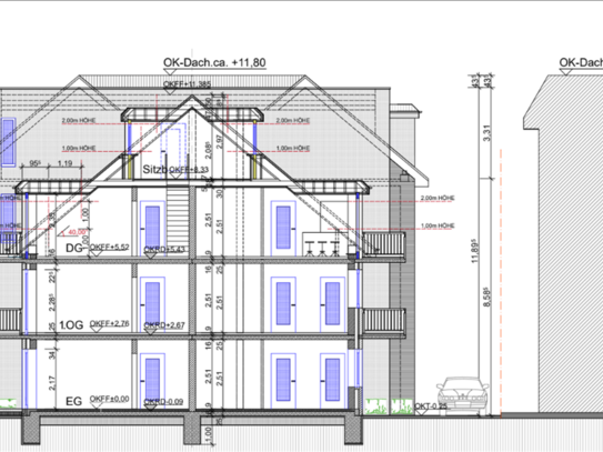 Neubau-Projekt für ein Wohn-/Geschäftshaus - Bauvorbescheid liegt vor