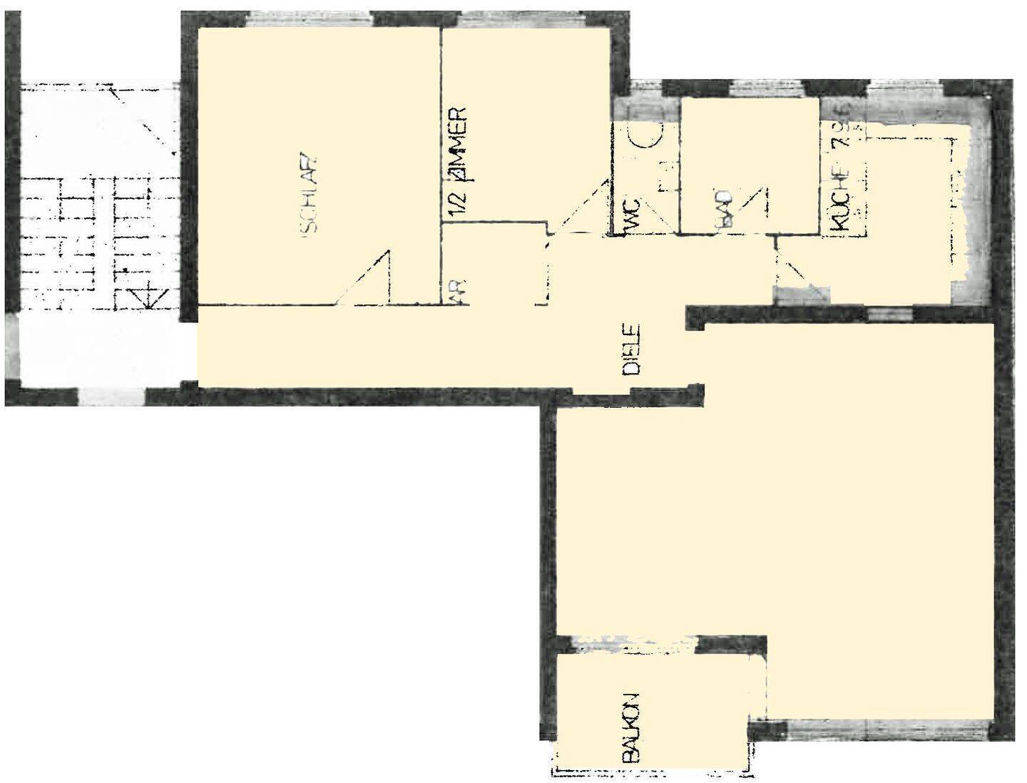 stilvoll renovierte, helle 2,5-Zimmerwohnung mit Balkon - 700 m zur S-Bahn Lichtenrade - Photo 1