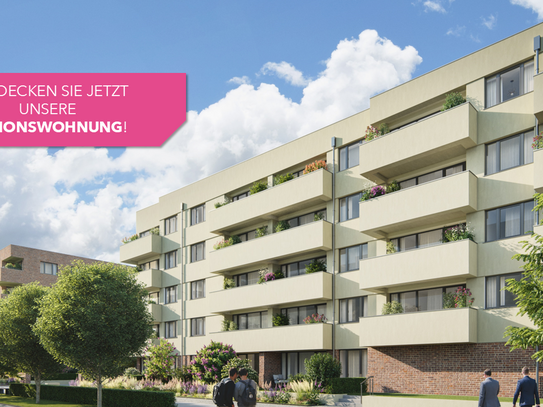 Aktionswohnung: Helle 3-Zimmer-Wohnung mit Terrasse | B3-3-10