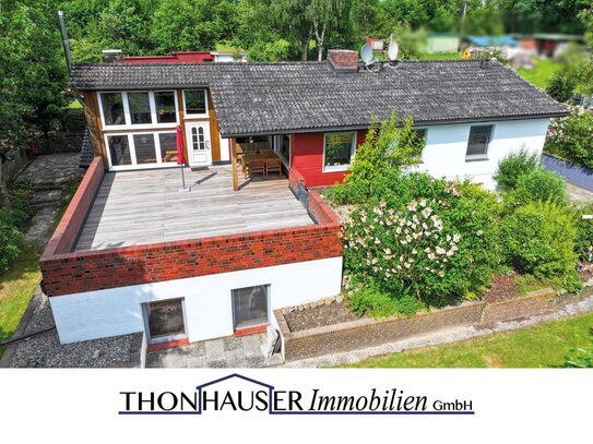 Charmantes Einfamilienhaus mit großer Dachterrasse und Garten in 22959 Linau