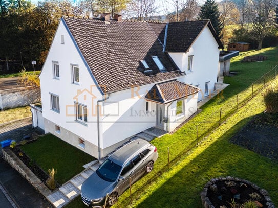 Energieeffizient und modern. Einfamilienhaus in Feldrandlage von Weilburg-Waldhausen