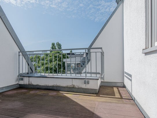 2-Zimmer LOFT mit 2 Dachterrassen Mitten in FRIEDRICHSHAIN - BEFRISTETE Vermietung für 24 MONATE!