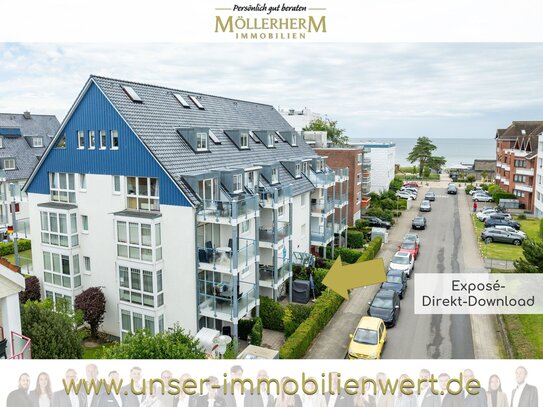 Wohnen mit Meeresbrise - Ferienwohnung nur 80 m vom Ostseestrand