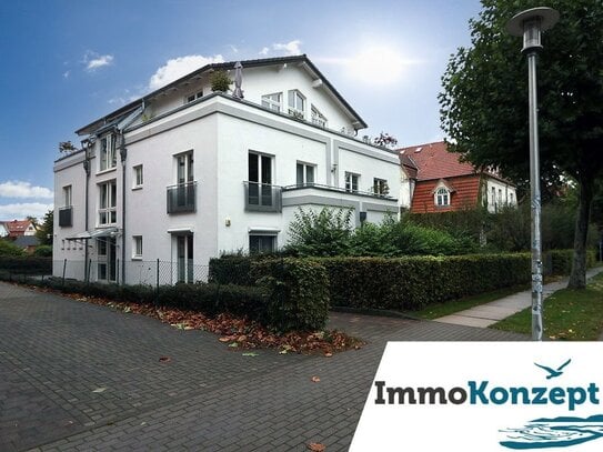 Wohnen in super Lage! ETW mit 2-Zi., ca. 75m² Wfl, Garagenstellplatz & sonnigen Balkon in Stralsund!