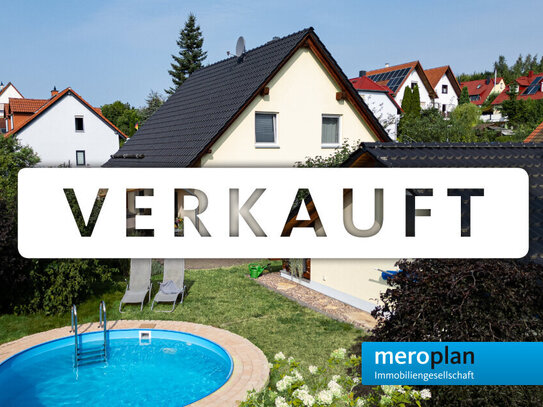 BEREITS VERKAUFT | EFH in hervorragendem Zustand | 687qm Grundstück | Carport & Pool | meroplan Immobilien GmbH