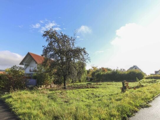 Bebaubares, voll erschlossenes Grundstück in Viereth-Trunstadt