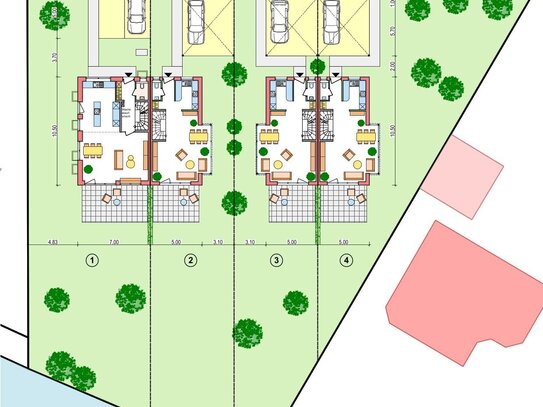 Neubau familiengerechter und hochwertiger Doppelhäuser in idyllischer Lage!