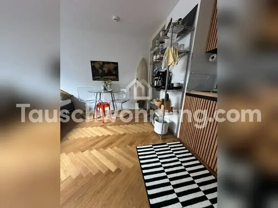 [TAUSCHWOHNUNG] Schicke 1 Zimmer Wohnung mit Balkon in der Maxvorstadt