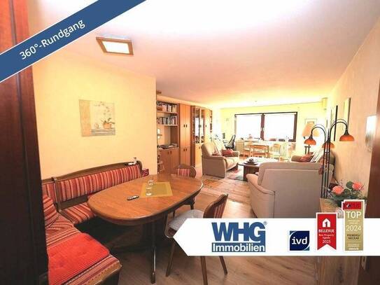 Gepflegte 3,5 Zimmer-Wohnung mit Balkon, Hobbyraum und Tiefgaragenstellplatz