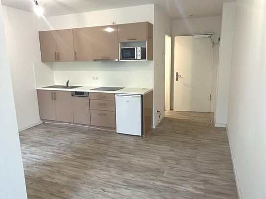 Über den Dächern der Stadt * 1 Zimmer Singlewohnung mit Küchenzeile im Neubau*Oberschöneweide*