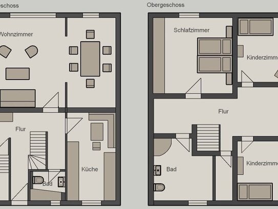 Schöne vier Zimmer Wohnung mit großer Terasse