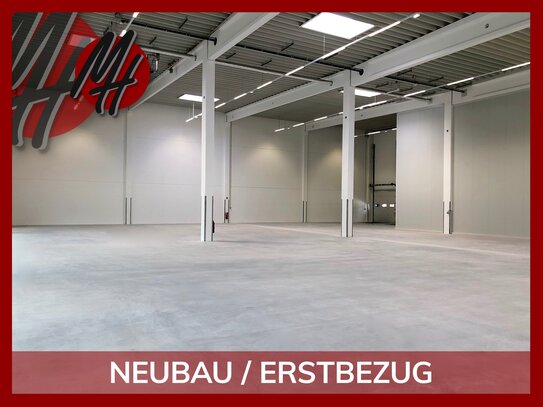 NEUBAU - BEZUG AB Q4-24 - Lager (1.000 m²) & Büro-/Sozial (100 m²) zu vermieten