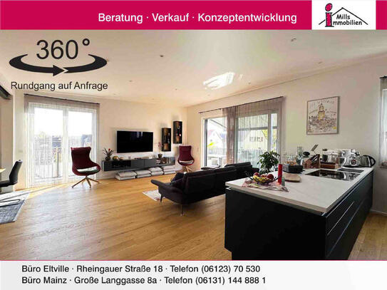 **Exklusive Penthouse-Wohnung mit 4 Dachterrassen**Provisionsfrei für Käufer!