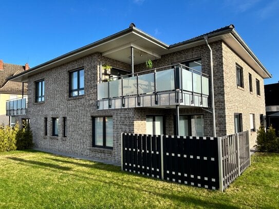 Modernes Wohnen in zentraler Lage von Dinklage - 2-Zimmerwohnung mit Terrasse und Garten