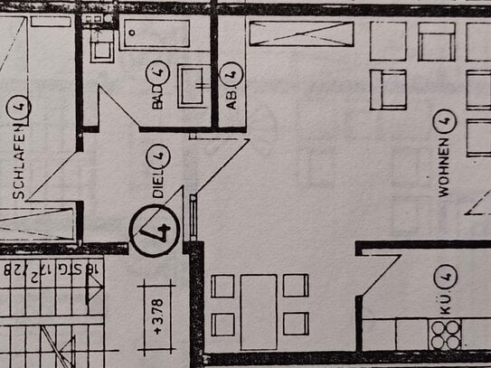 Ruhig gelegene 2-Zimmer-Wohnung mit Balkon am Mont-Cenis-Park in Herne