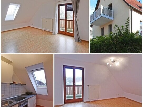 Schöne 2,5-Zimmer-DG-Maisonette-Wohnung mit Balkon